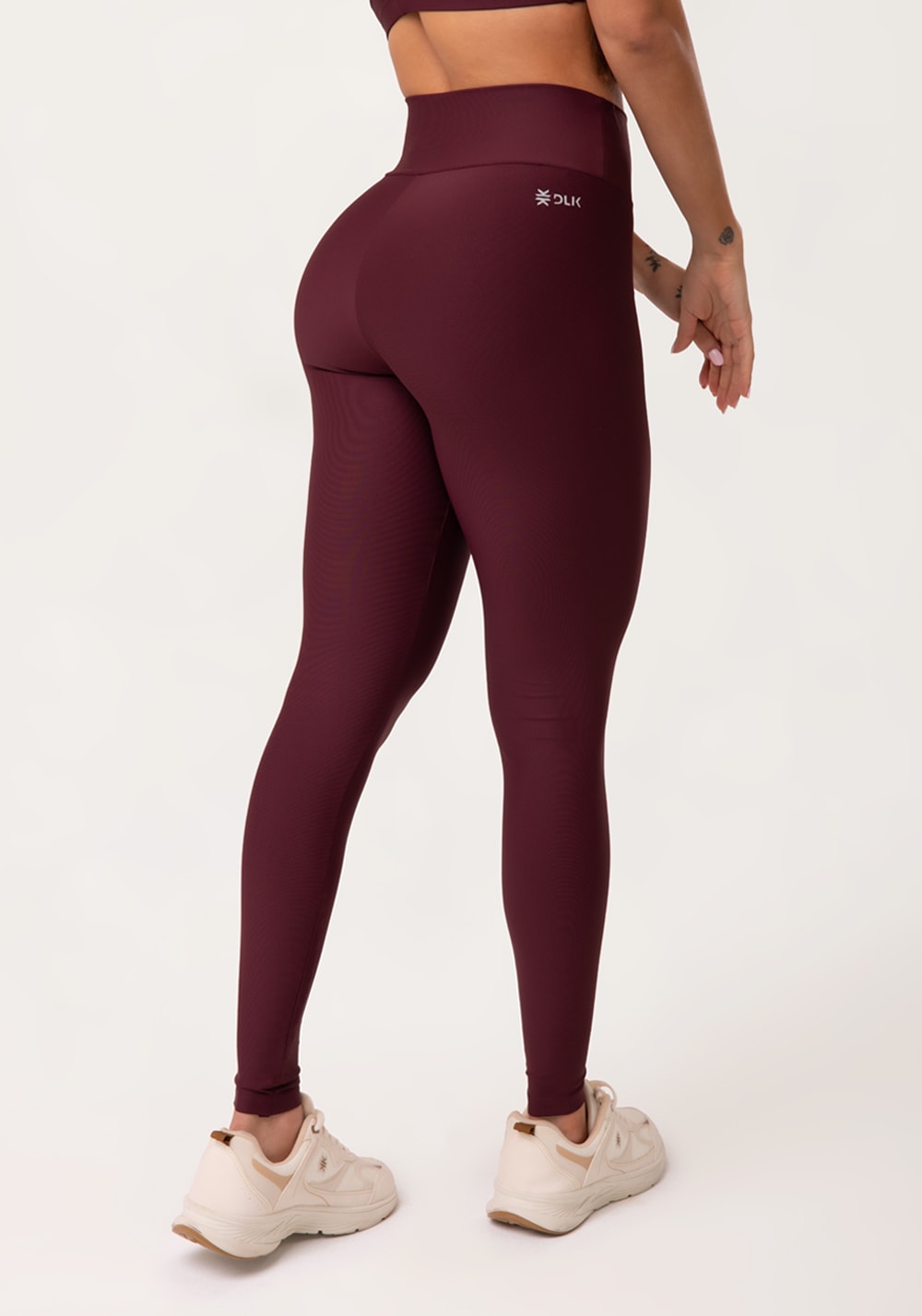 Legging fitness feminina vinho aura