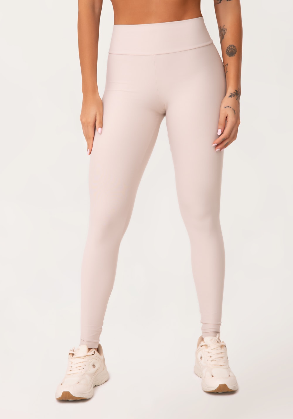 Legging fitness feminina nude aura