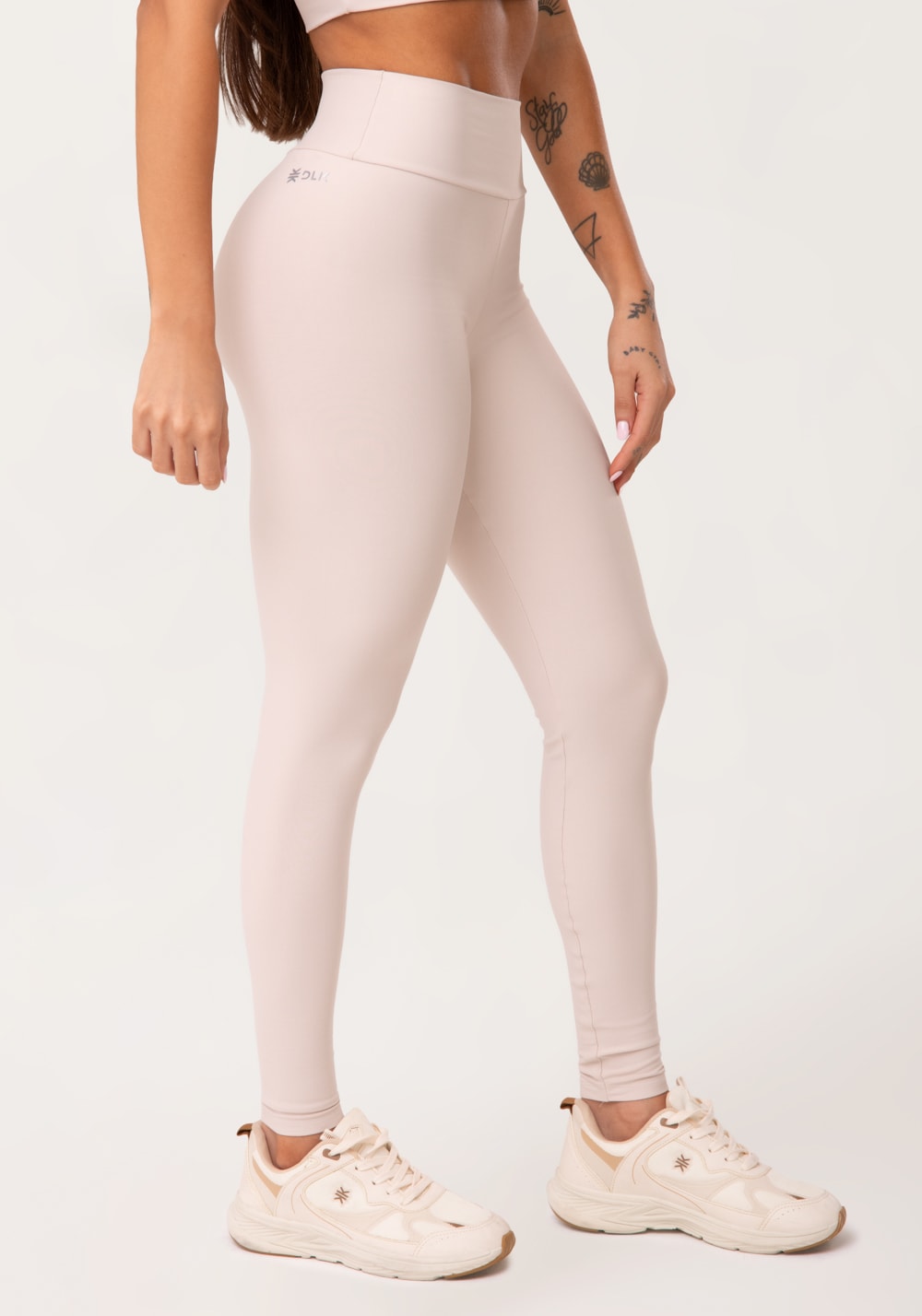 Legging fitness feminina nude aura