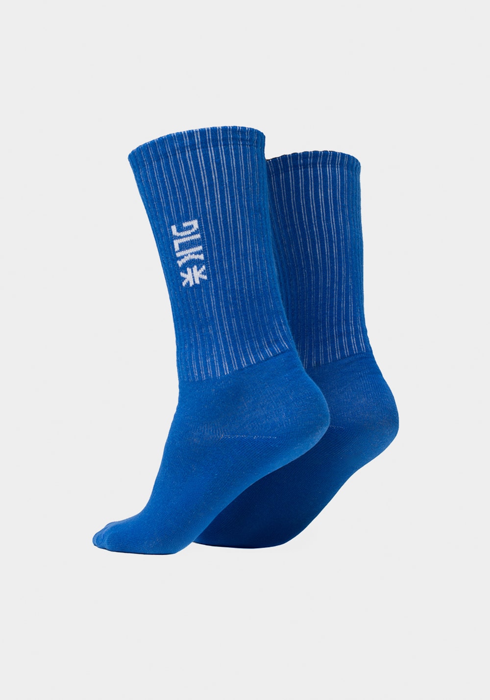 Meia cano longo feminina azul