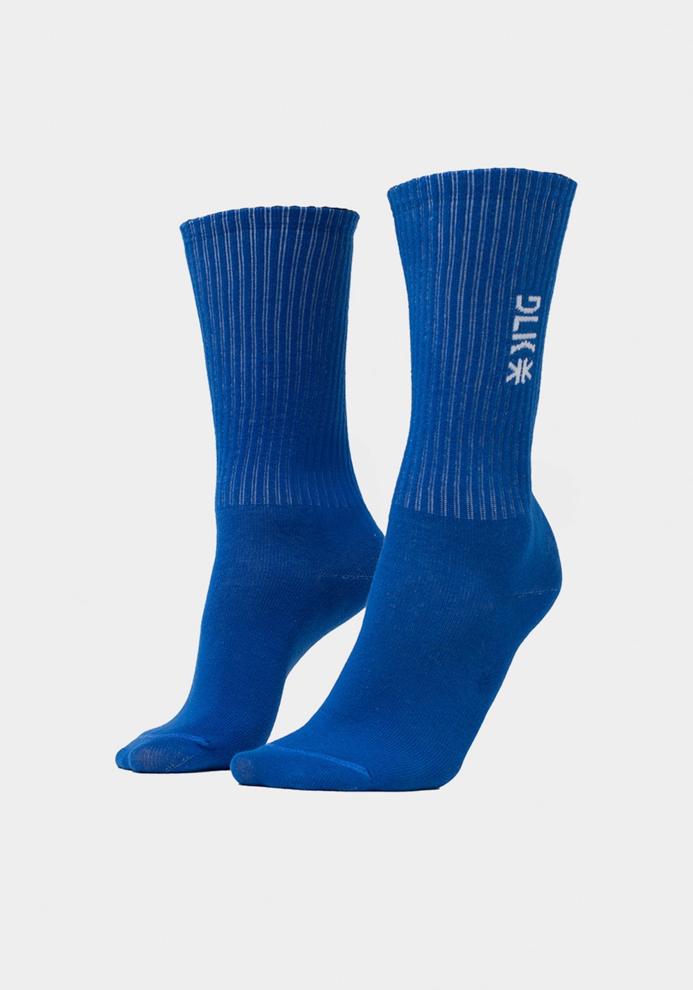 Meia cano longo feminina azul
