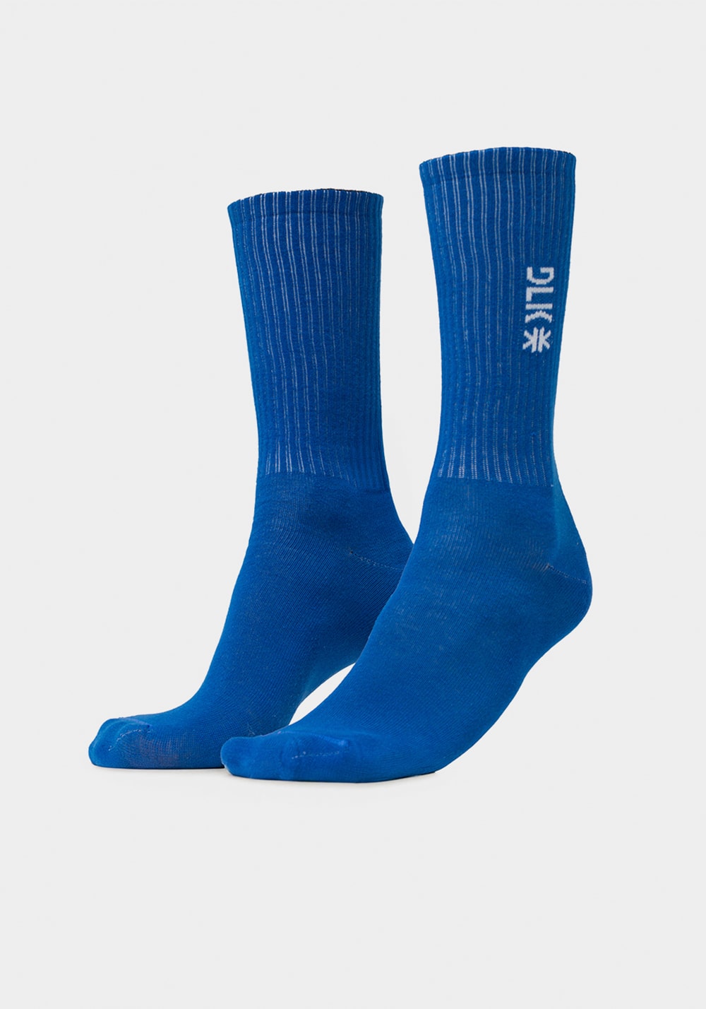 Meia cano longo masculina azul