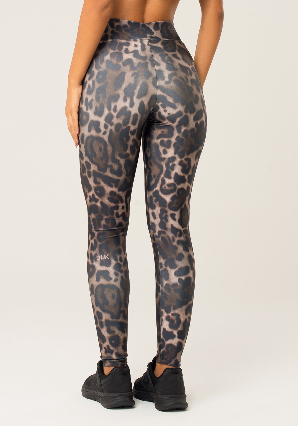Legging fitness feminina estampada onça animal printed